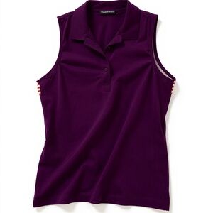 Nike Golf Deep Purple Sleeveless Tank Top
